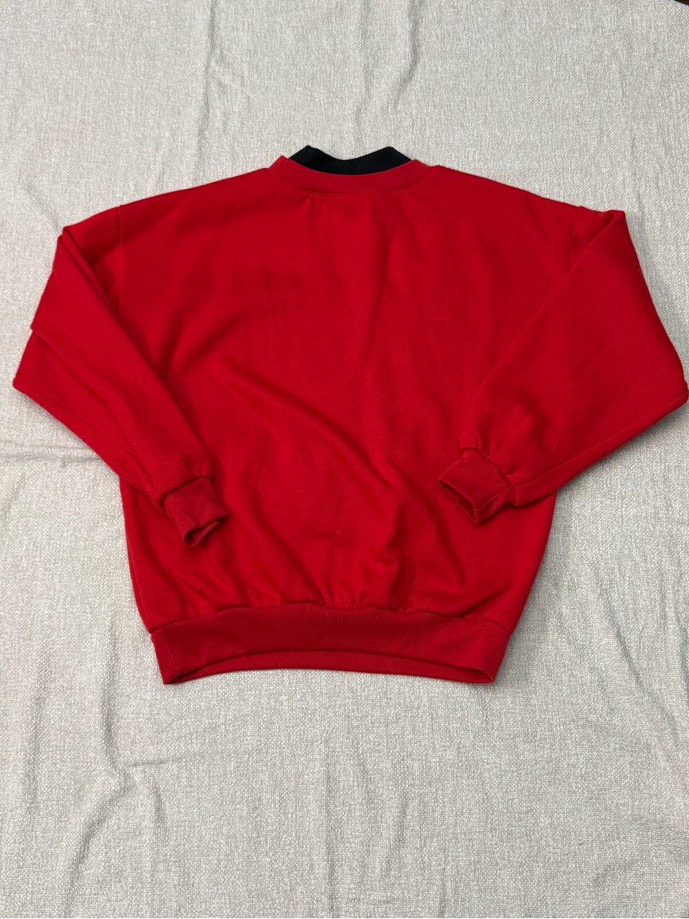 Red Noah's Ark Embroidered Sweater - Picture 6 of 6